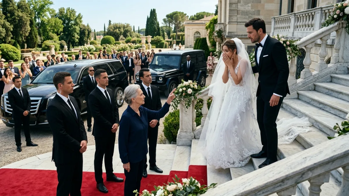 Arrogant Bride Slaps Elderly Woman At Luxury Red-Carpet Wedding