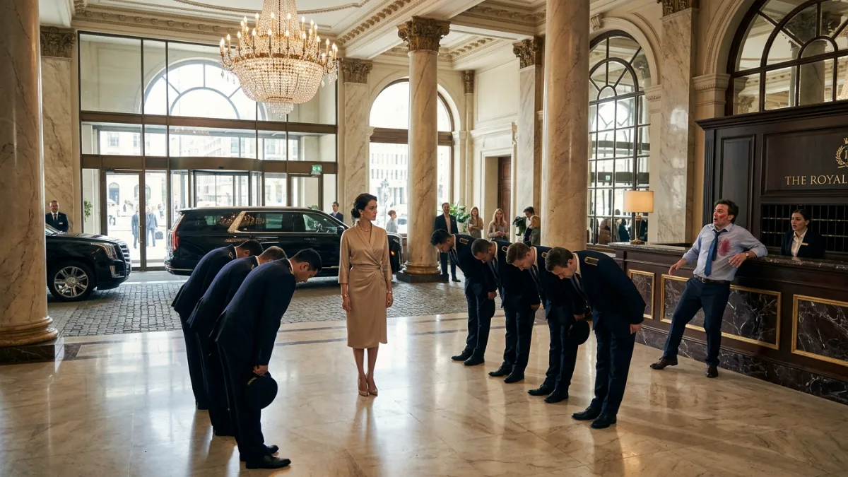 Arrogant Hotel Manager Brutally Assaults Guest In Grand Lobby