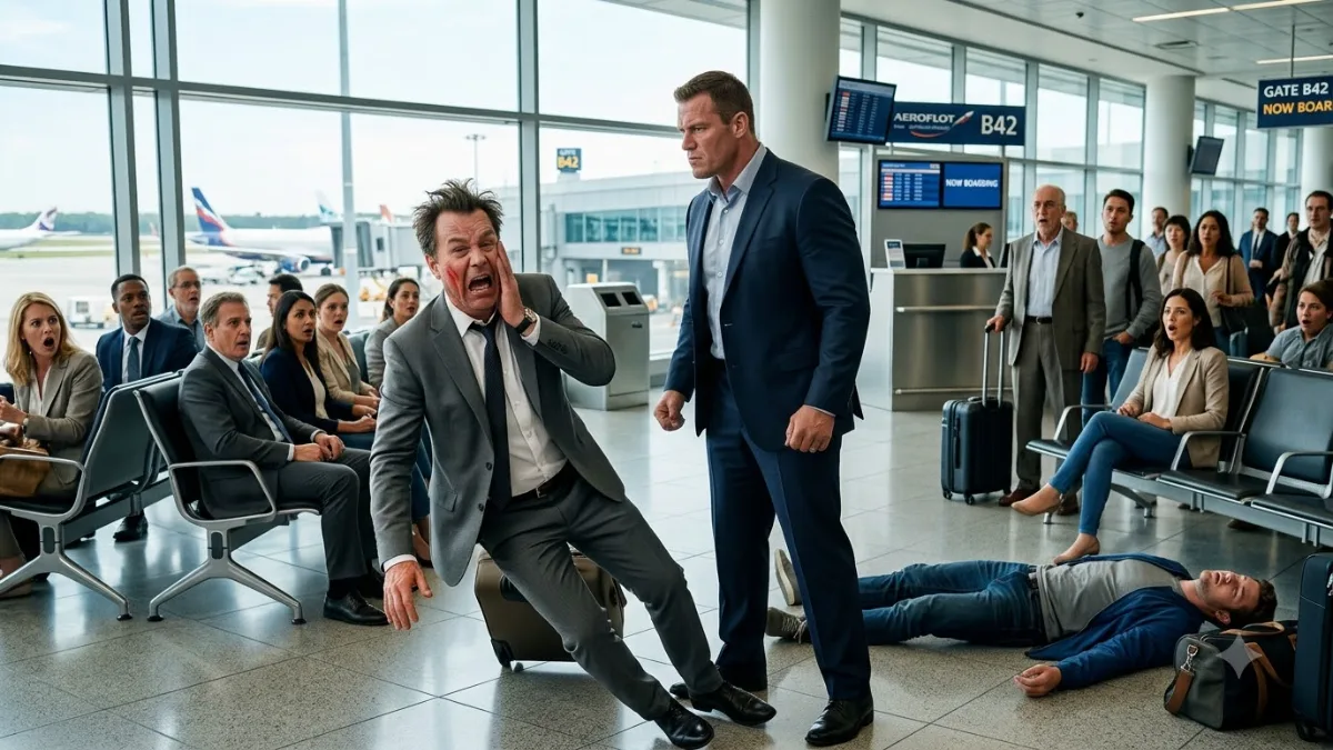 Arrogant Traveler Brutally Assaulted At Airport Gate Before Shocking Family Reveal