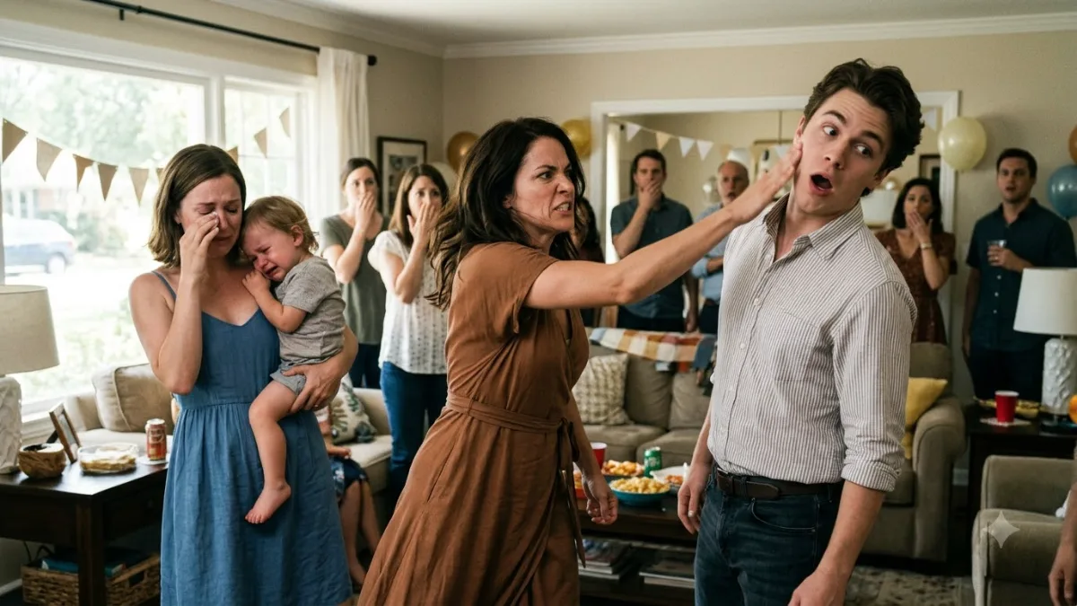 Her Arrogant Nephew Struck A Child Until She Made Him Pay