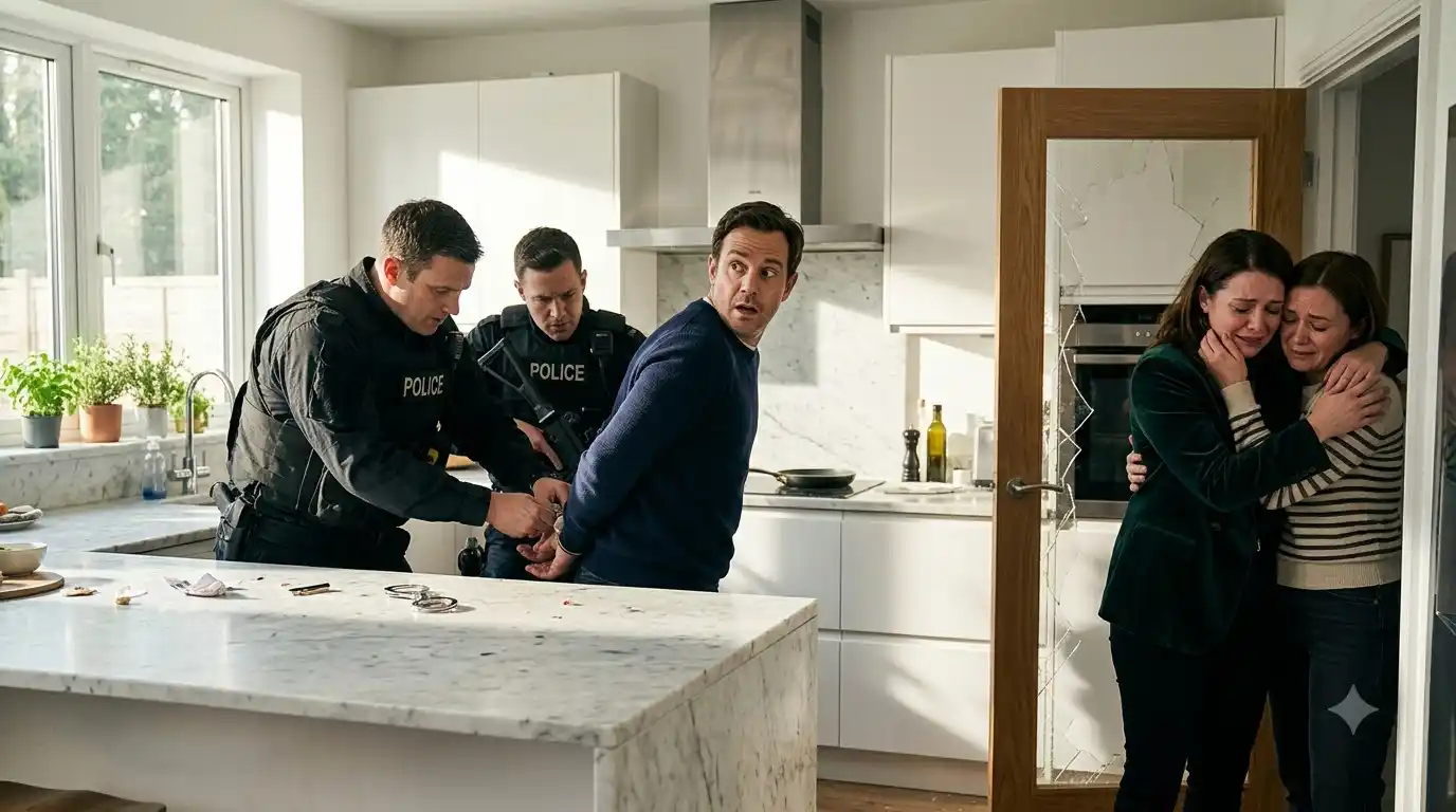 He Cornered Two Women In The Kitchen Until The SWAT Team Arrived