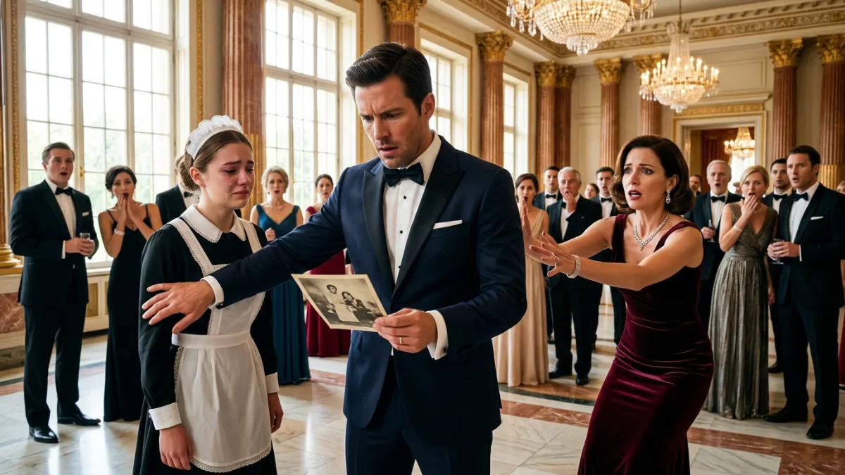Jealous Heiress Slaps Maid At Gala Before Shocking Reveal