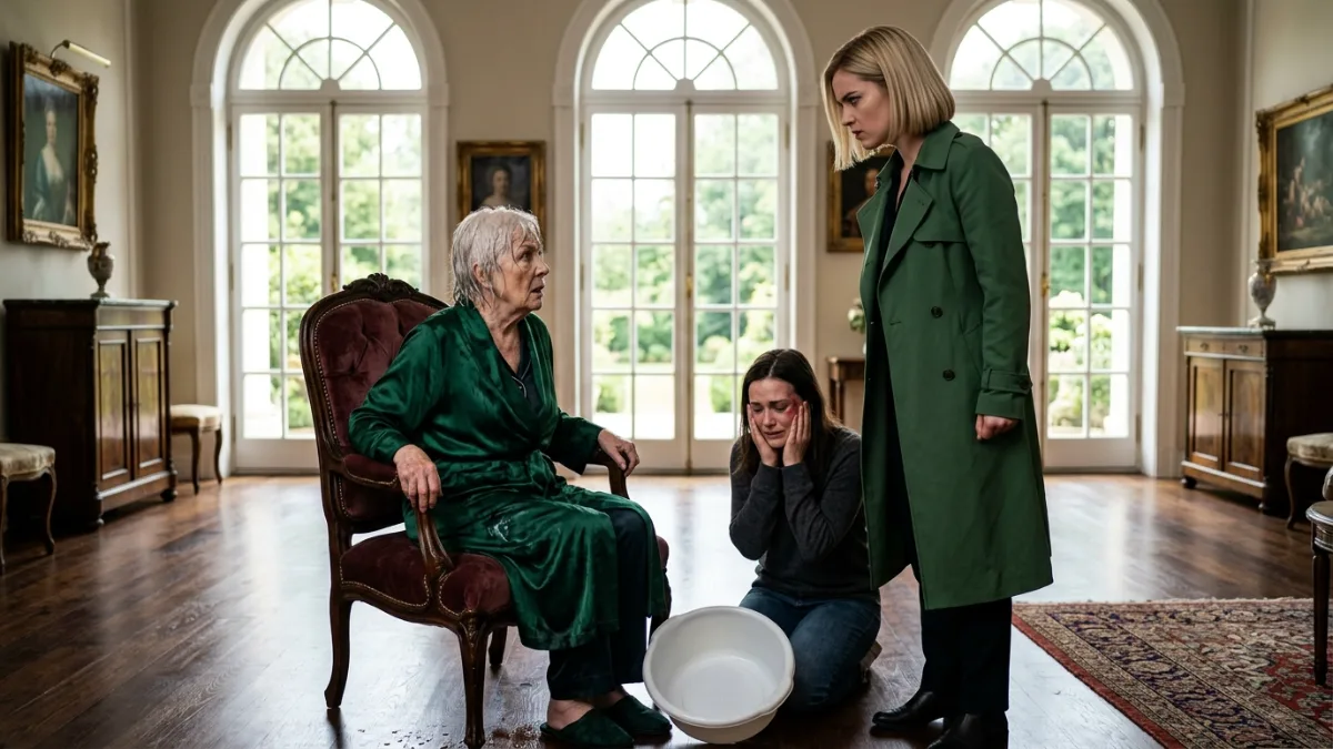 Rich Matriarch Abuses Maid Until Sister Arrives