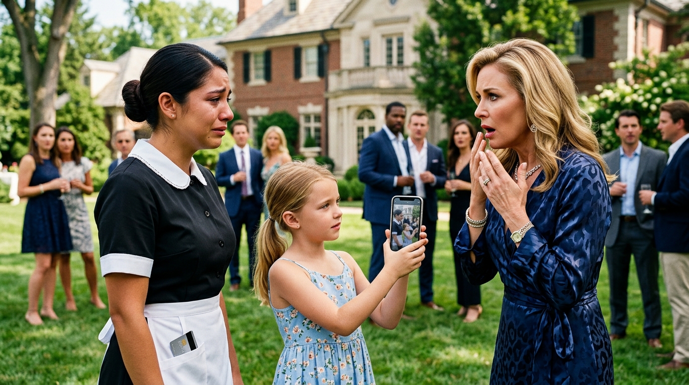 She Accused the Maid of Stealing Her Credit Card… Then a Little Girl Exposed the Truth banner