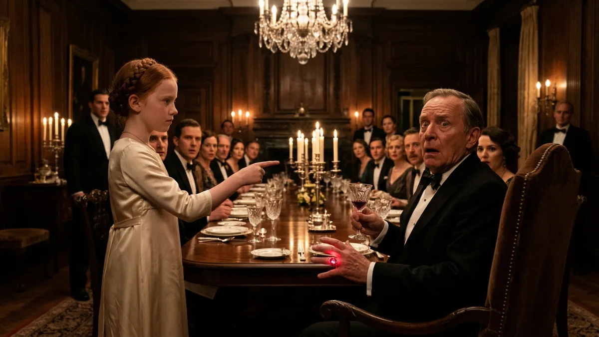 The Girl Mentioned A Red Ring At Dinner And Exposed A Billionaire's Dark Secret