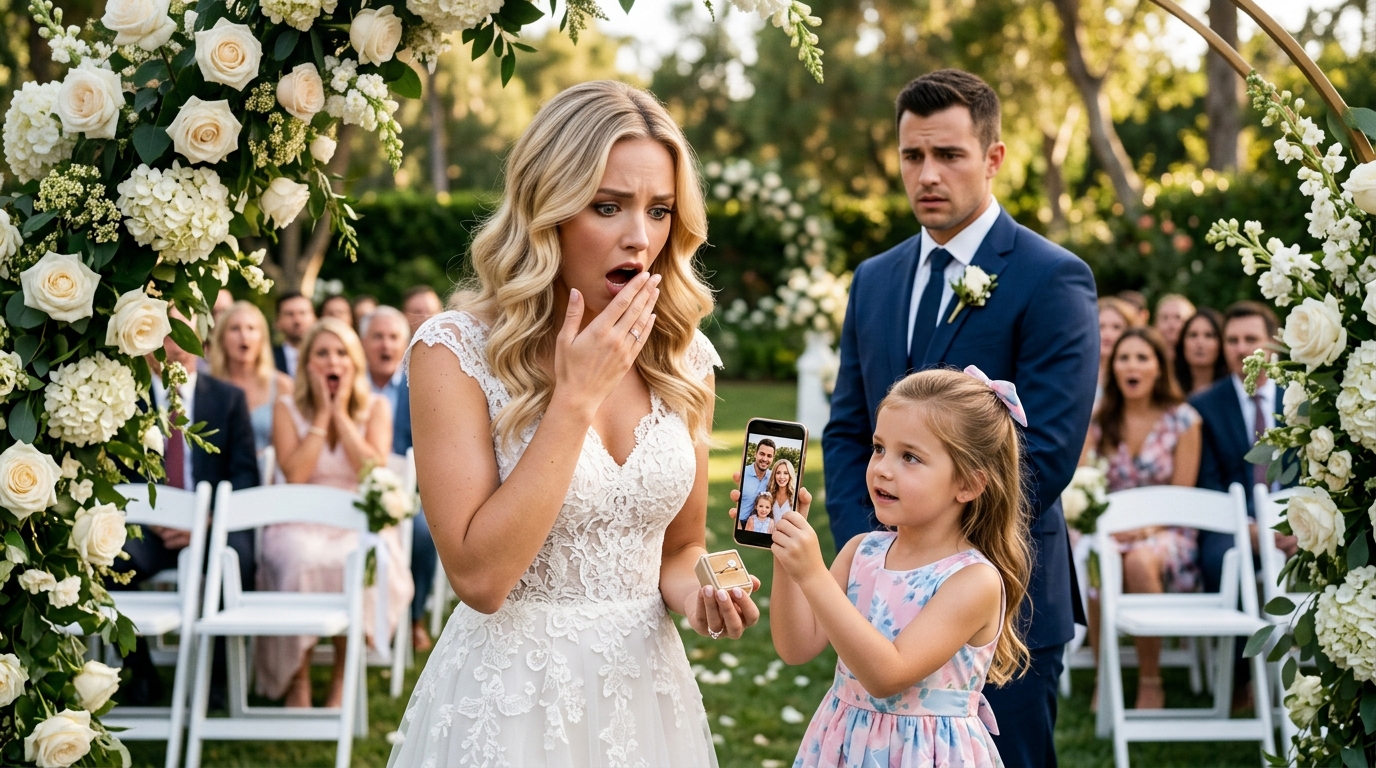 The Little Girl Who Stopped the Ring Ceremony With One Hidden Truth banner