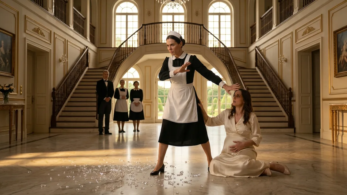 The Maid Who Saved Her From The Chandelier