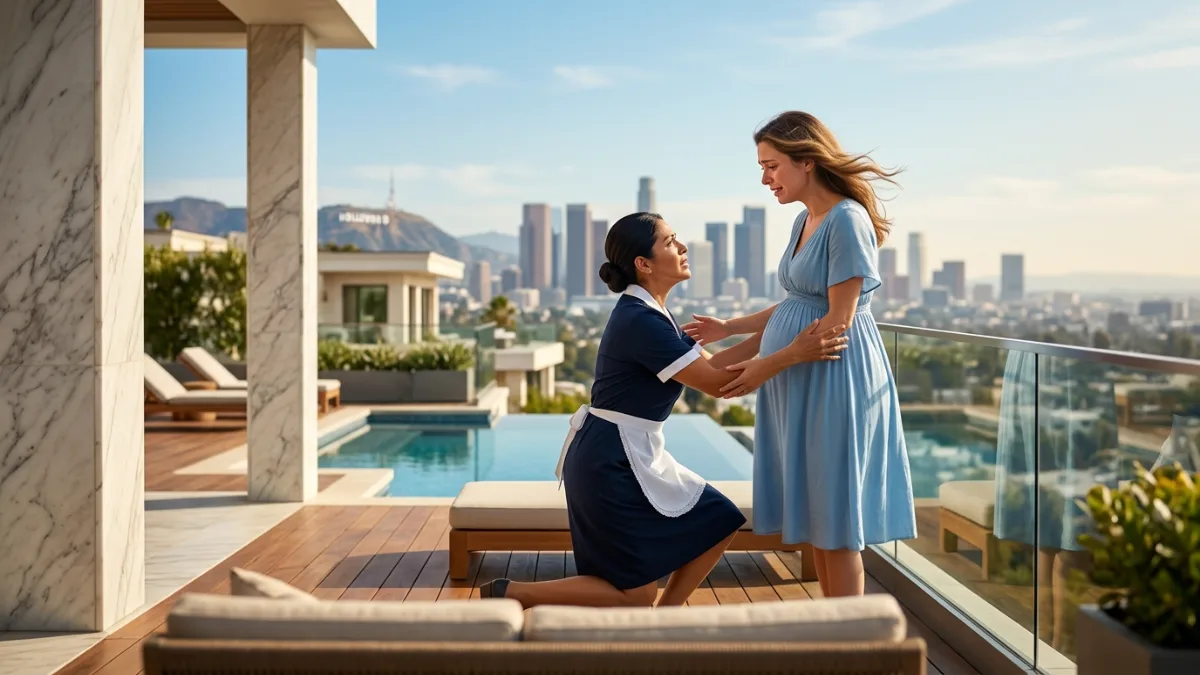 The Maid Who Wouldn't Let Her Fall