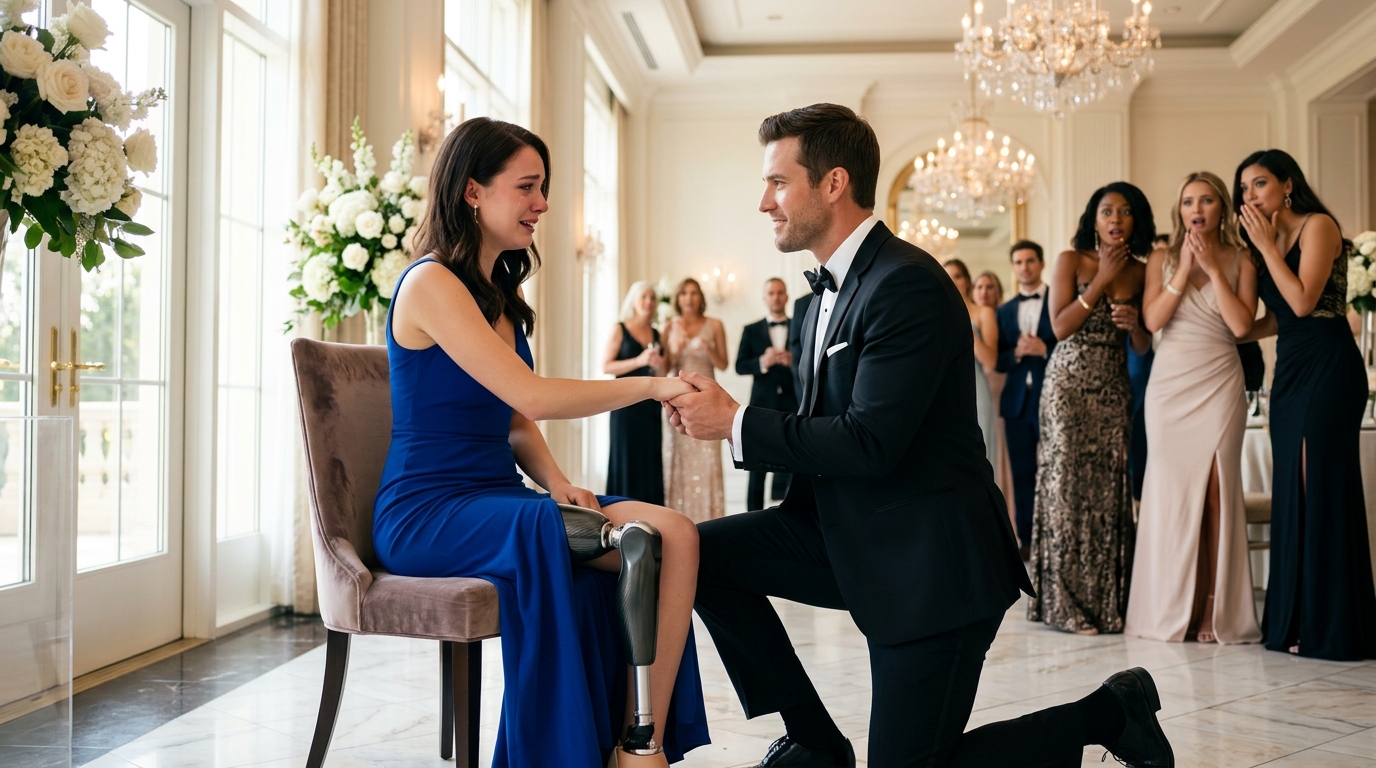 The Prosthetic Leg Reveal That Changed Every Heart in the Room